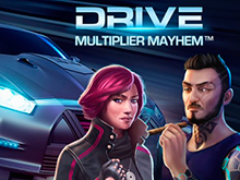 Онлайн слот с потрясающей графикой и сюжетом Drive: Multiplier Mayhem